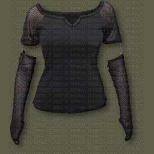 Girlie P002F409 - Gothic Rock Long Sleeve Top