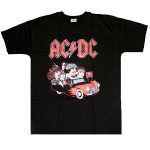 Tricou AC/DC Caricatura LICHIDARE STOC