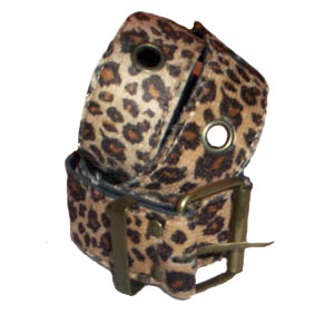 Curea imitatie piele LEOPARD