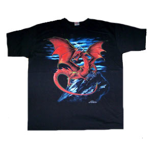 Tricou UK DRAGON ROSU (TRS)