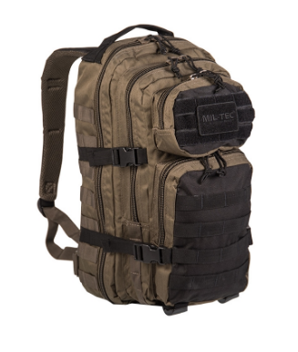 Rucsac US ASSAULT Mic Verde (Negru) Art.-No. 14002101