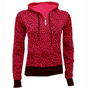 Hanorac de dama PINK LEOPARD