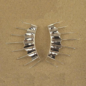 O323L Cercel de argint Ears Lichidare stoc