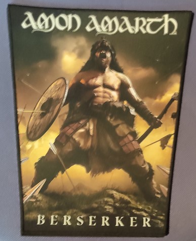 Backpatch AMON AMARTH Berserker trapezoidal