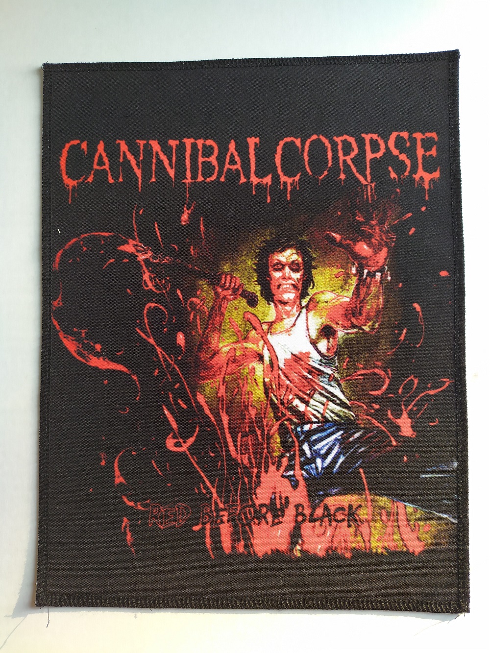 Backpatch CANNIBAL CORPSE Red Before Black