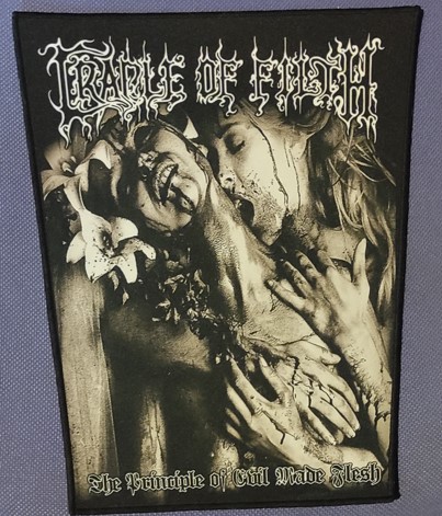 Backpatch CRADLE OF FILTH The Principle of Evil Made Flesh trapezoidal