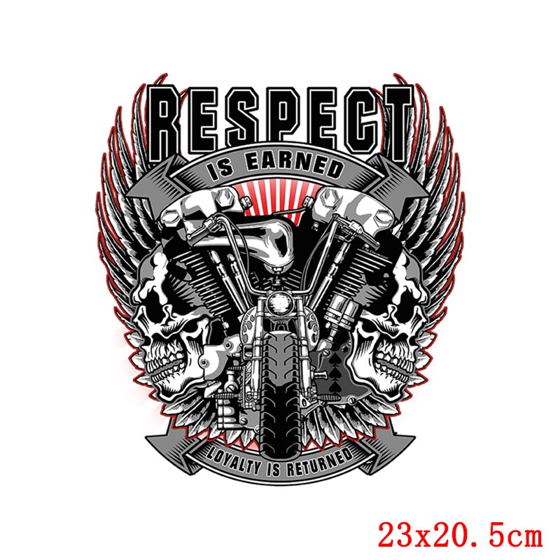 Backpatch de lipit RESPECT IS EARNED