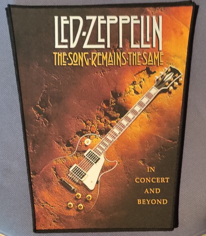 Backpatch LED ZEPPELIN The Song Remains the Same trapezoidal