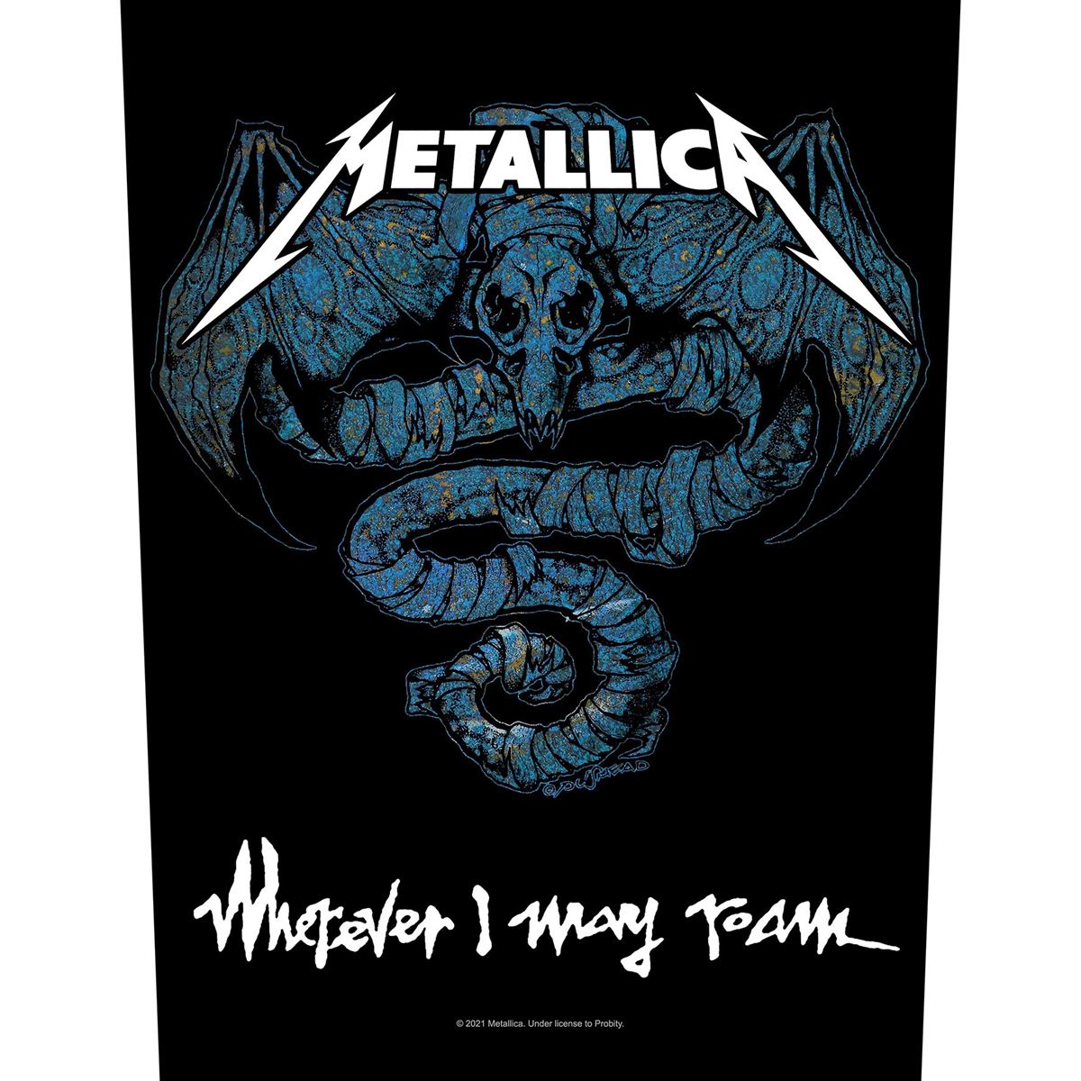 Backpatch Metallica - Wherever I May Roam BP1202