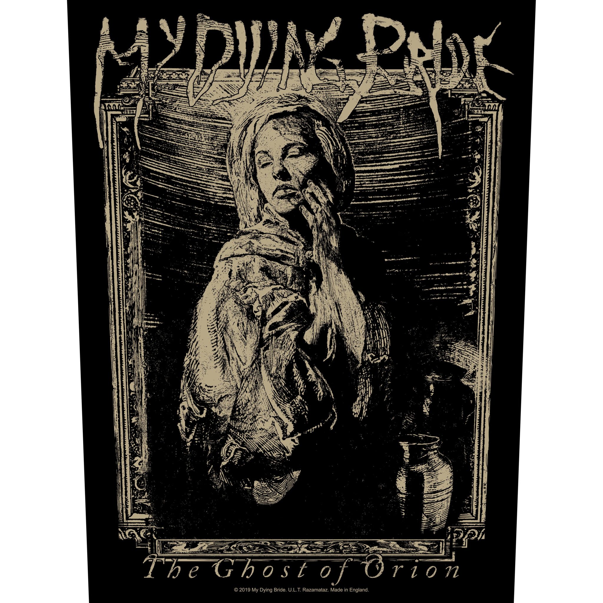 Backpatch My Dying Bride - The Ghost Of Orion Woodcut BP1156 (lichidare stoc)