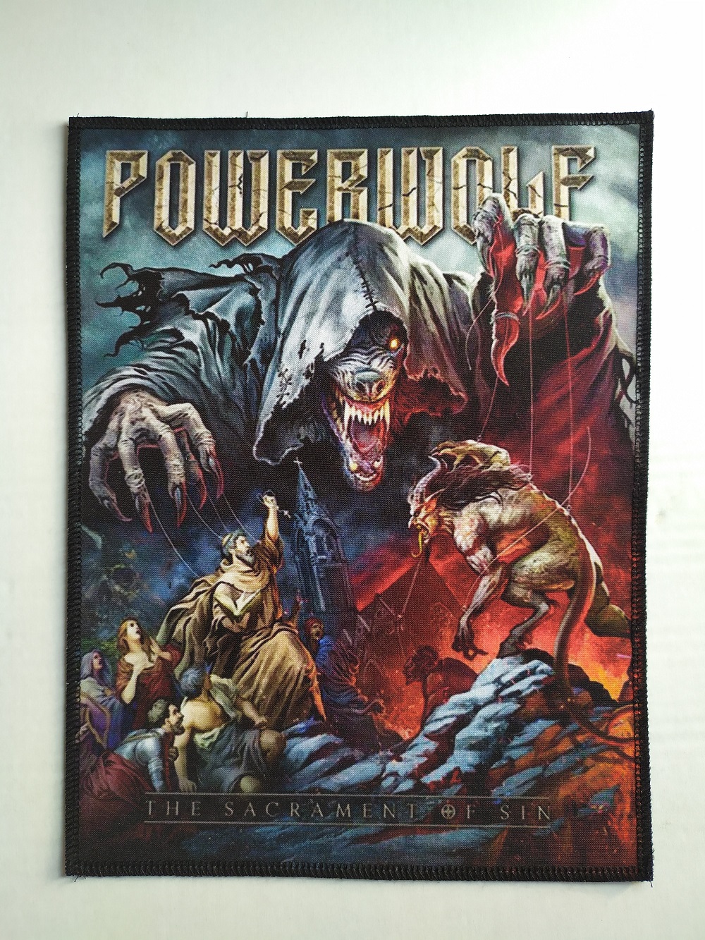 Backpatch POWERWOLF The Sacrament of Sin