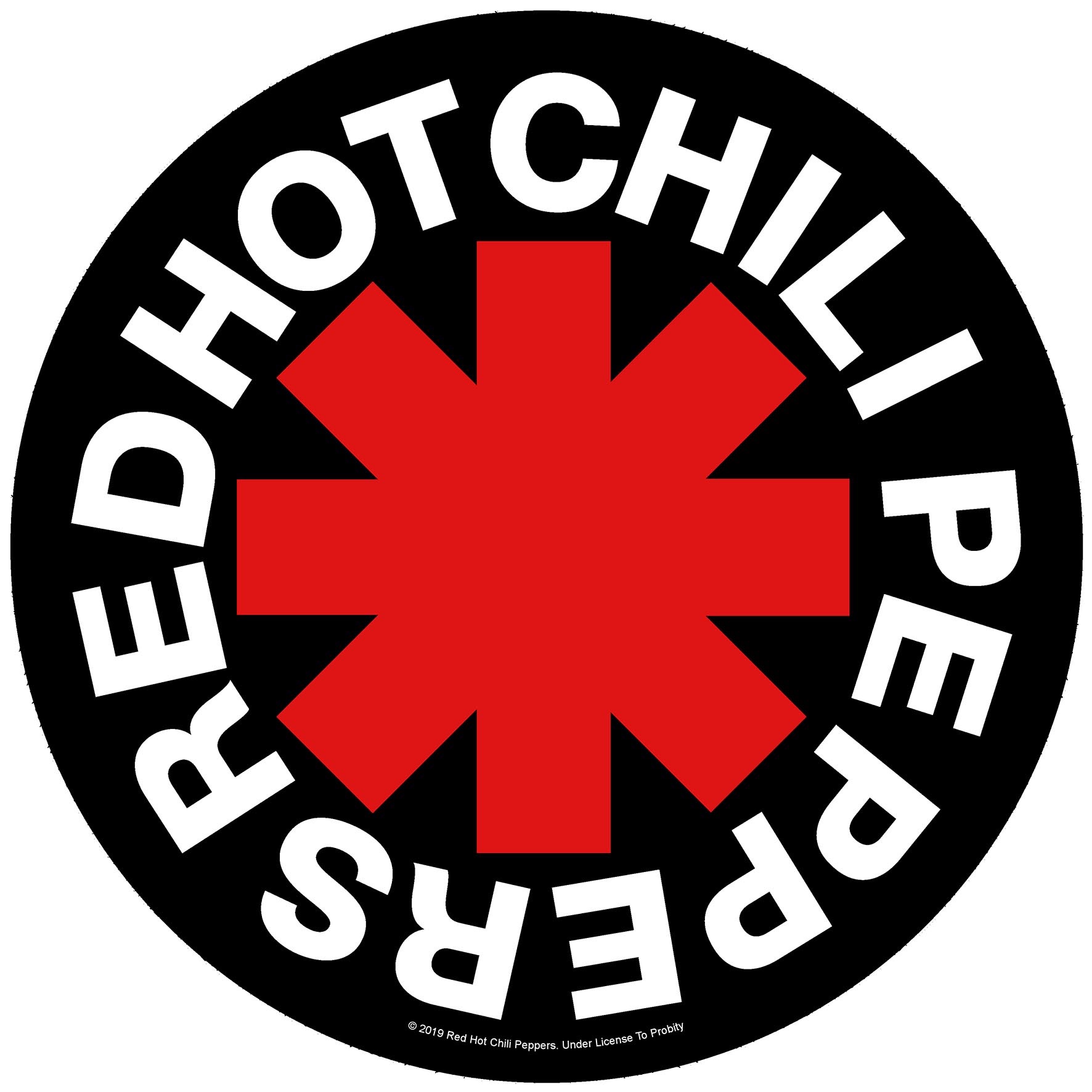 Backpatch Red Hot Chili Peppers - Asterisk (lichidare stoc)