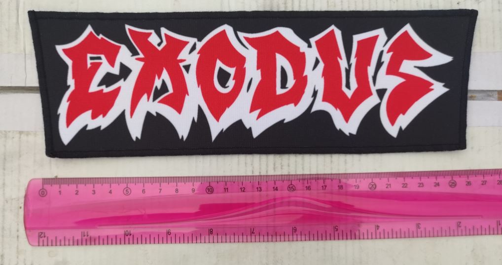 Backpatch superstrip EXODUS Logo
