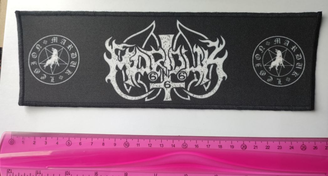 Backpatch superstrip MARDUK Logo