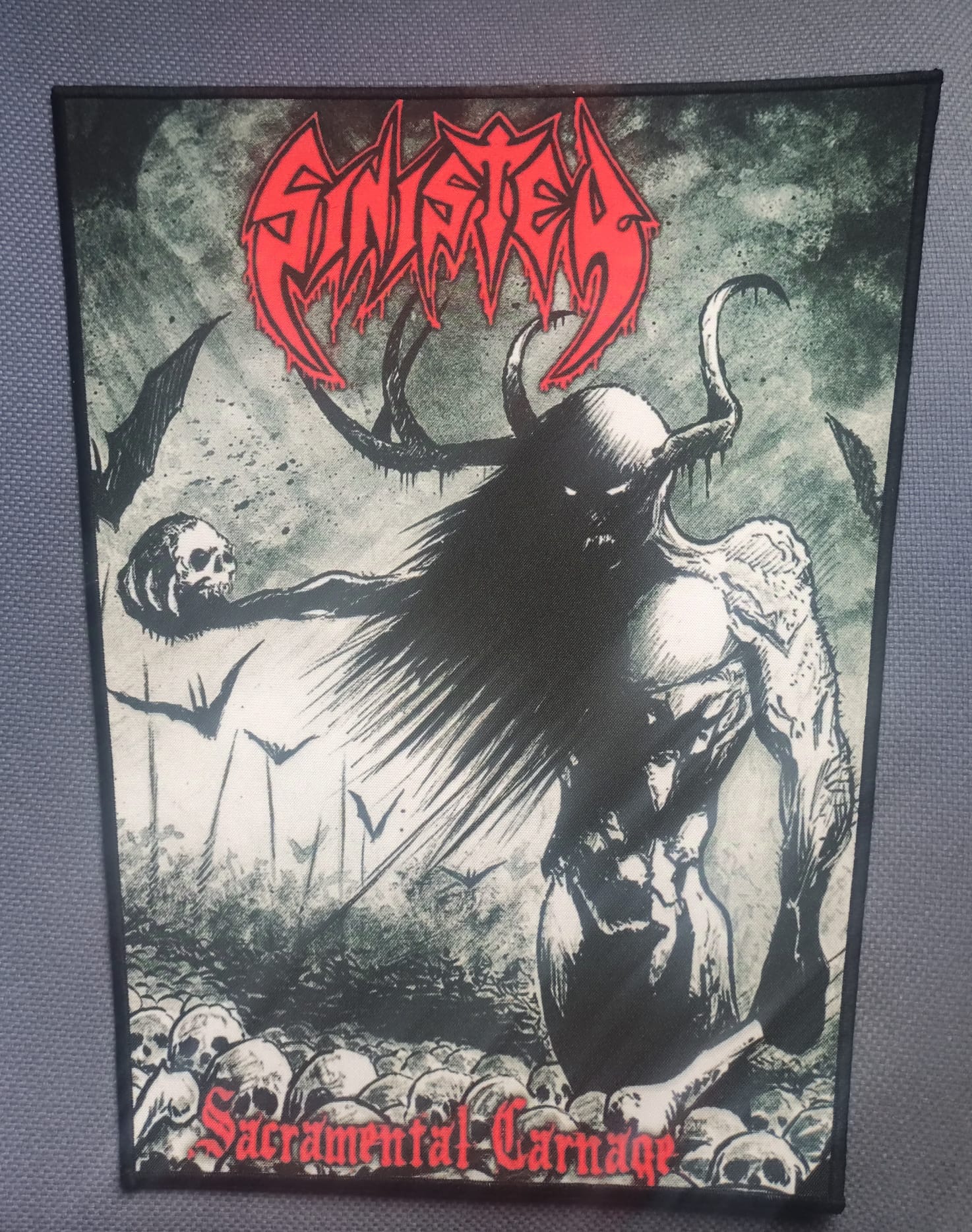 Backpatch trapezoidal SINISTER Sacramental Carnage