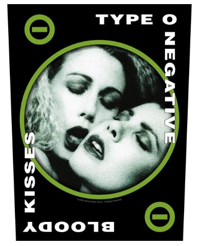 Backpatch TYPE O NEGATIVE - Bloody Kisses BP1208