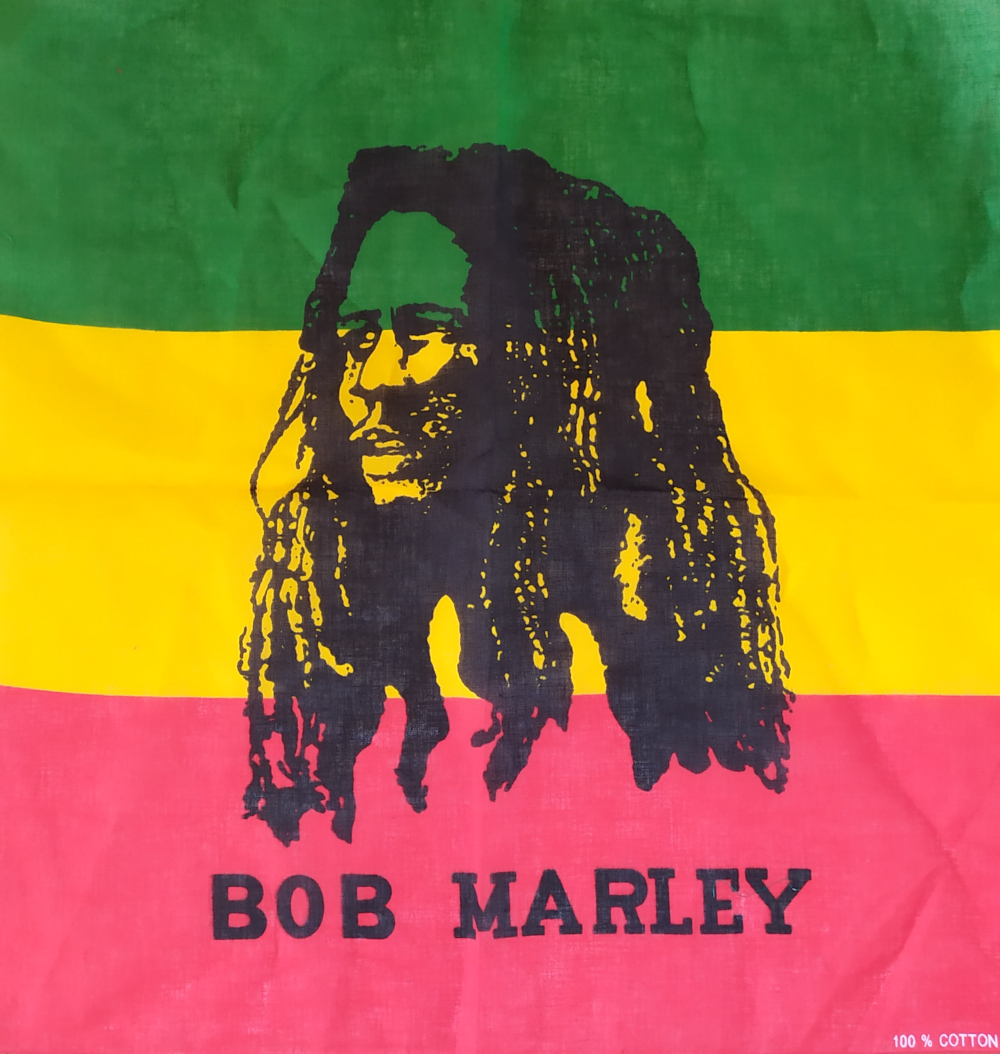 Bandana Bob Marley - Flag