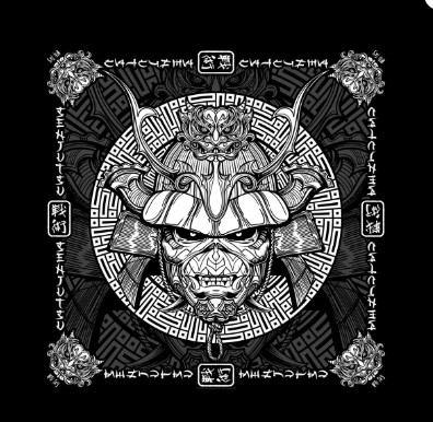 Bandana IRON MAIDEN - Senjutsu Samurai Eddie B102