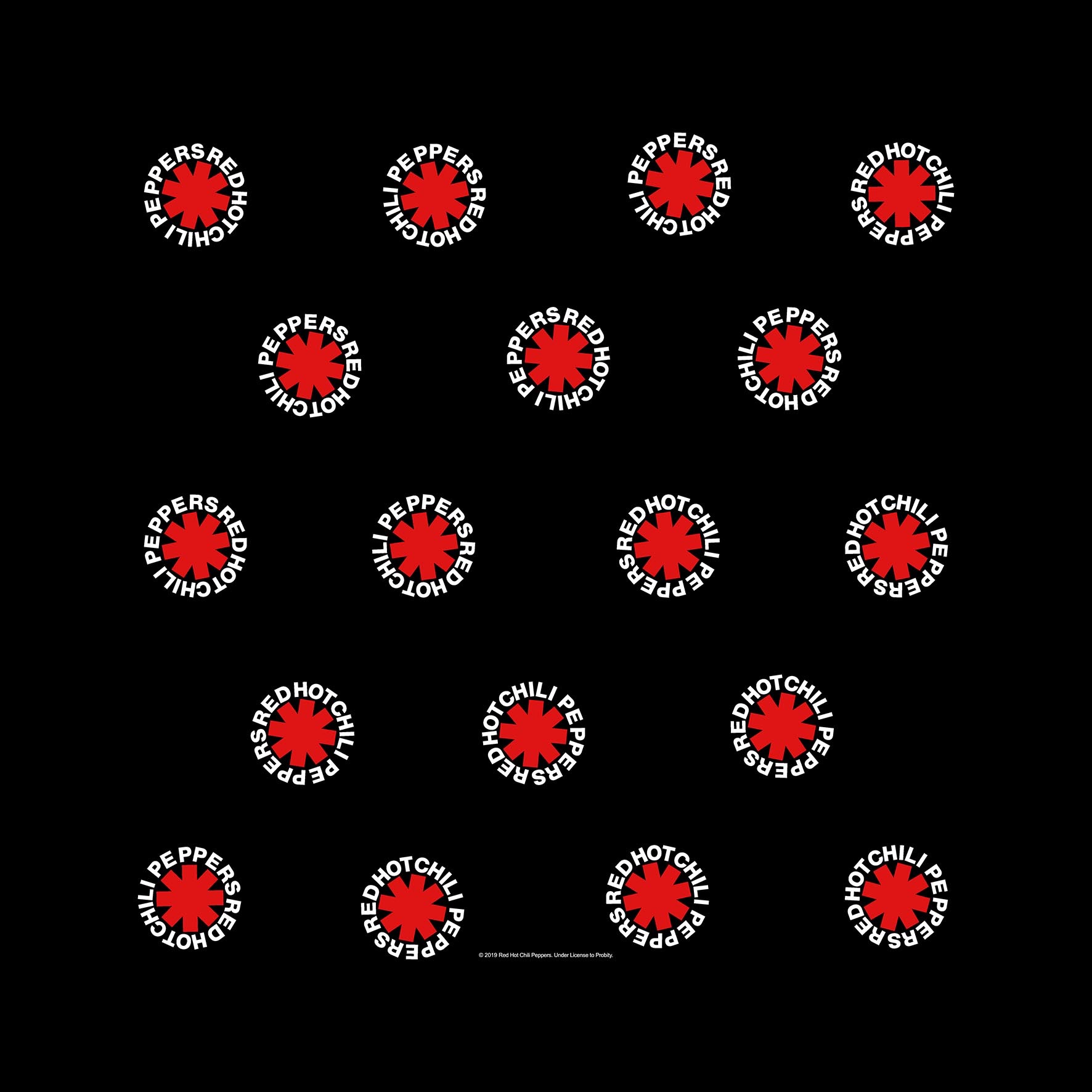 Bandana Red Hot Chili Peppers Asterisk