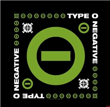 Bandana TYPE O NEGATIVE - NEGATIVE SYMBOL B108