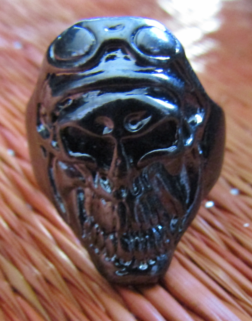 Inel Biker Ring Charcoal model 6 (JBG)