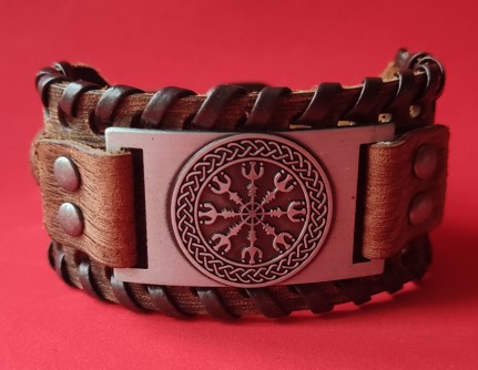 Bratara maro Viking Art Vegvisir (JHN/B900/75)