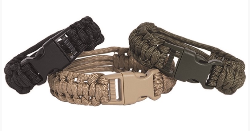 Bratara paracord neagra Art.15774102