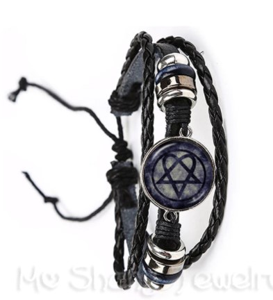 Bratara Supernatural Heartagram