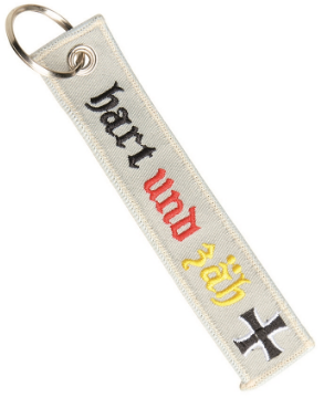 Breloc chei HART UND ZAH (HARD AND TOUGH) Art No 15901003