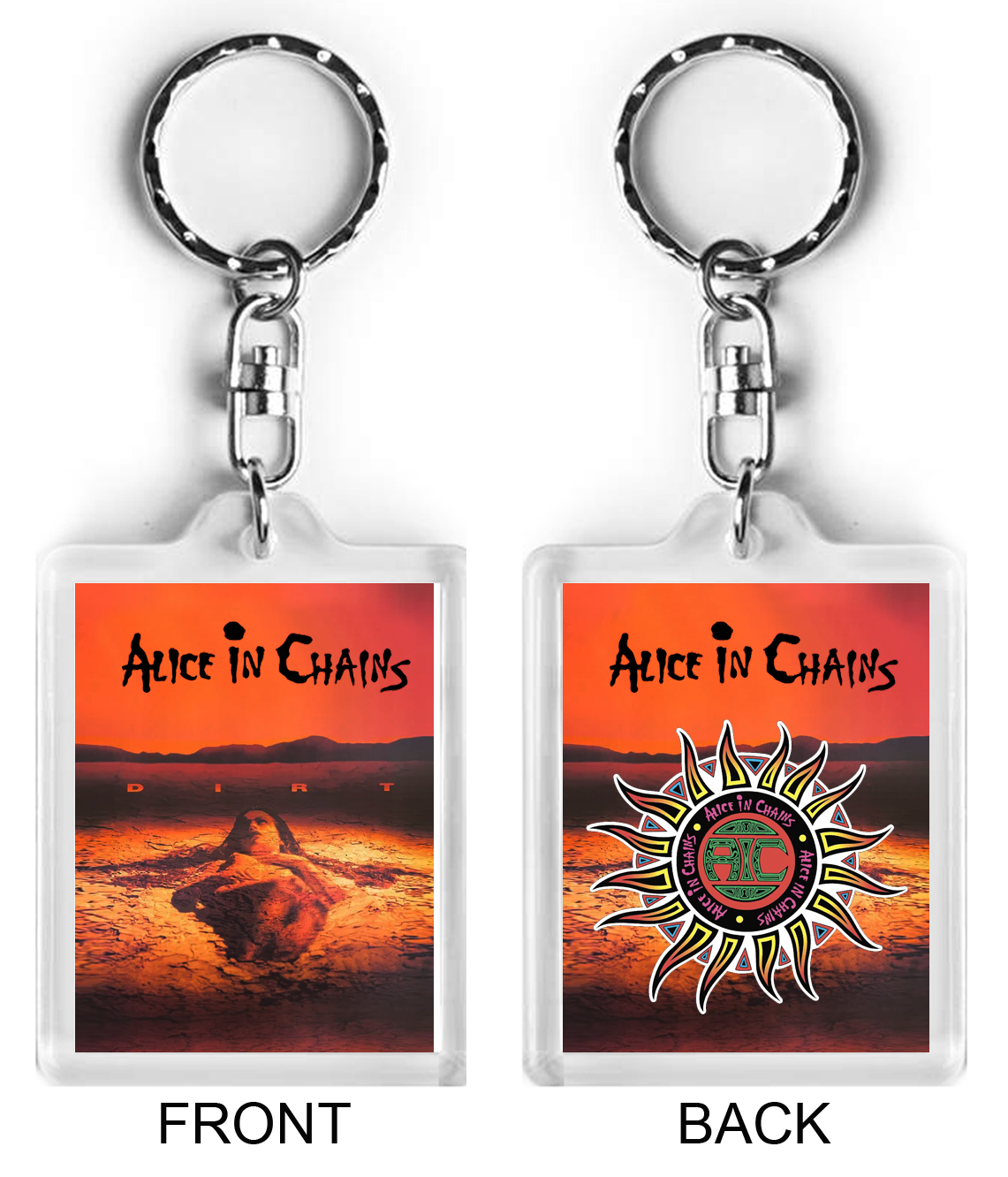 Breloc de plastic ALICE IN CHAINS - Dirt