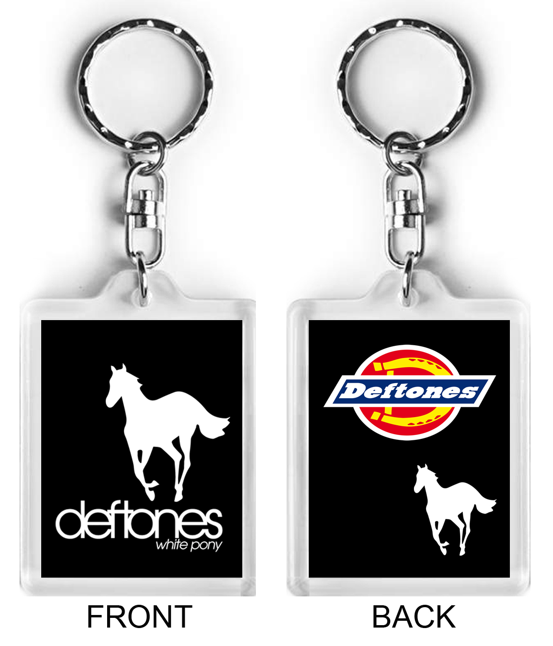 Breloc de plastic DEFTONES - White Pony