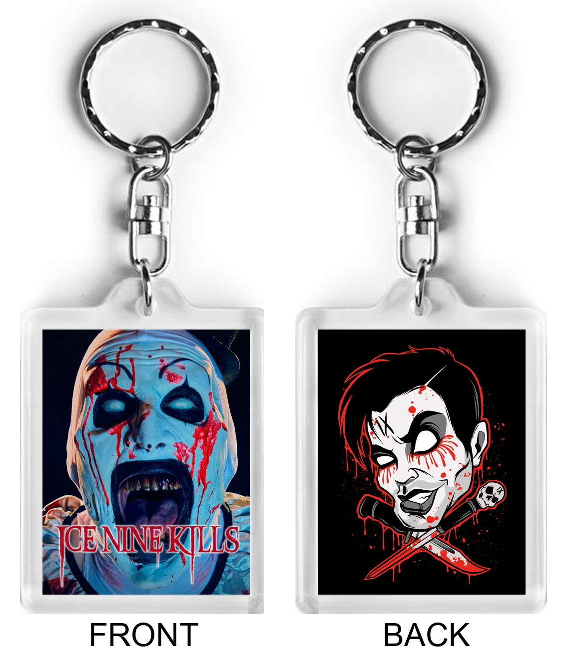 Breloc de plastic ICE NINE KILLS - A Work of Art