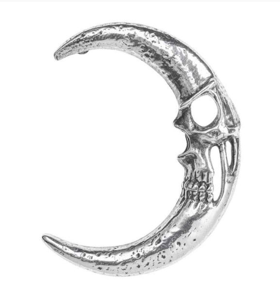 Cercel E418 Moonskull (cercel tip ear-wrap)