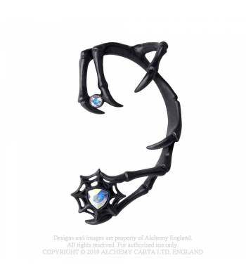 Cercel  E426 Demon – black Ear-Wrap