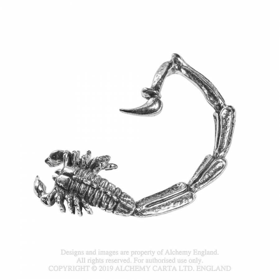 Cercel urechea stanga E438 Scorpion earwrap