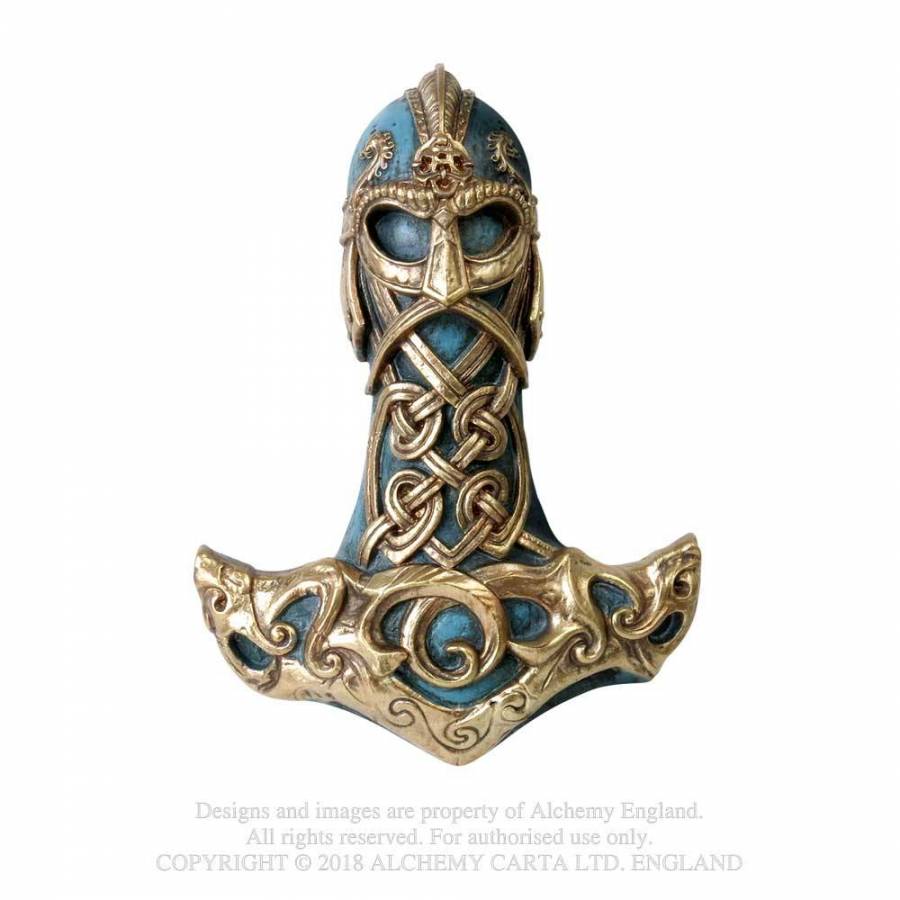 Decoratiune perete  V29 Thors Hammer Wall Mount  Wall Plaque (Colectia Alchemy Vault)