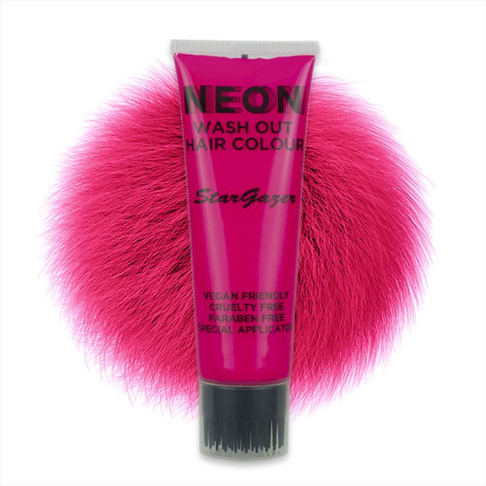 Gel de par colorant fosforescent - Neon Pink Wash Out Hair Colour