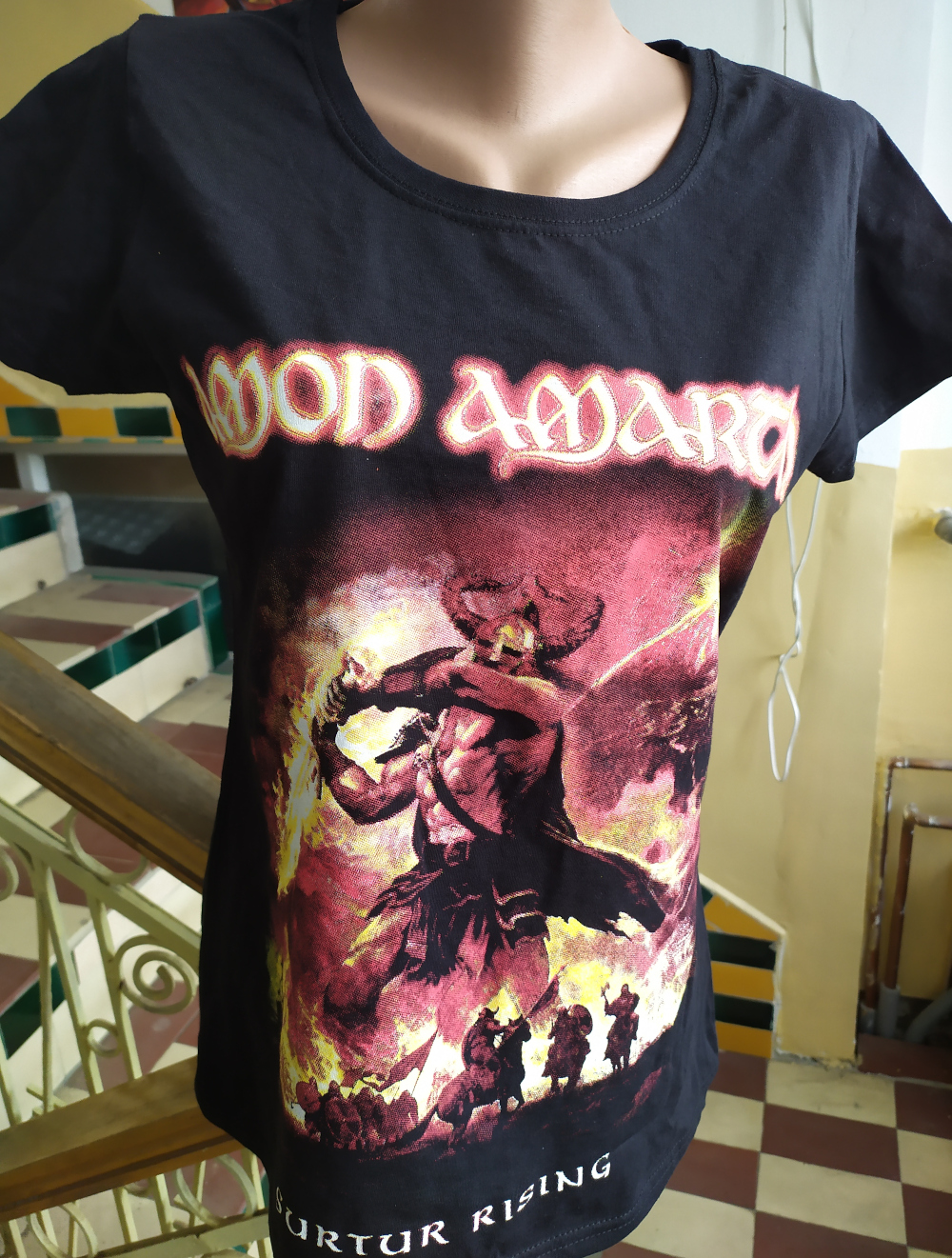 Girlie AMON AMARTH Surtur Rising GR/FR