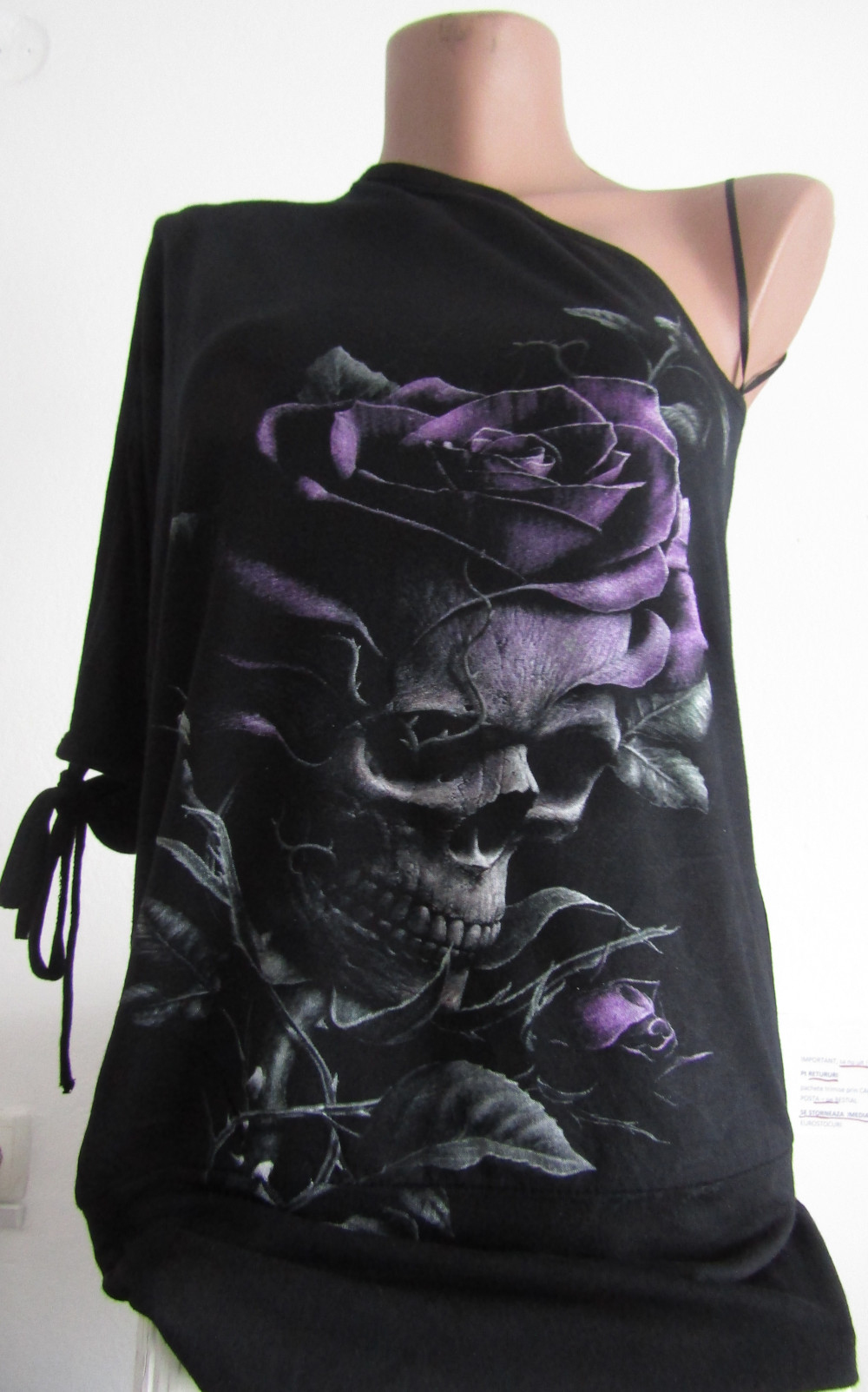 Girlie SKULL ROSE (Superpret Spiral)