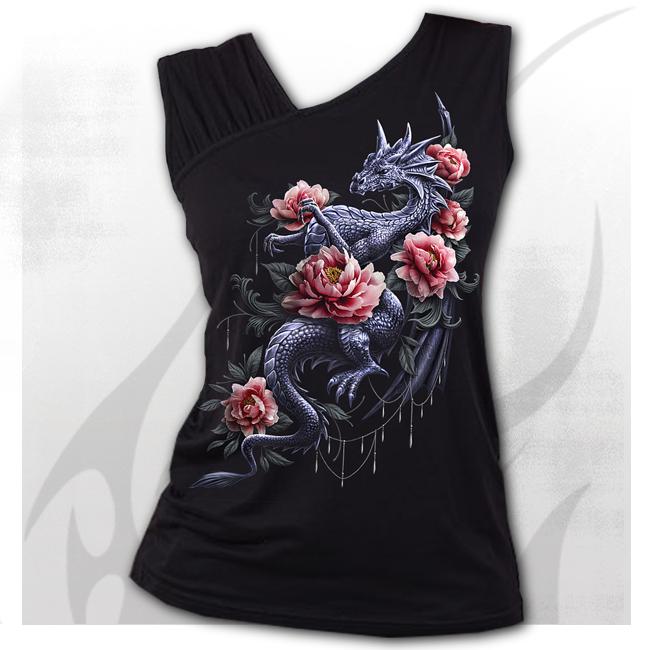 Girlie tip vesta T187G072 DRAGON ROSE SLANT
