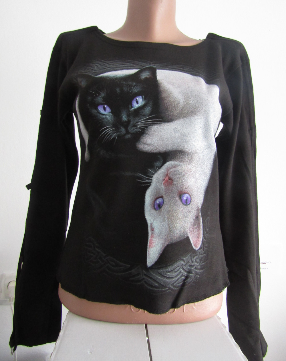 Girlie YIN YANG CATS Model 1 (Superpret Spiral)