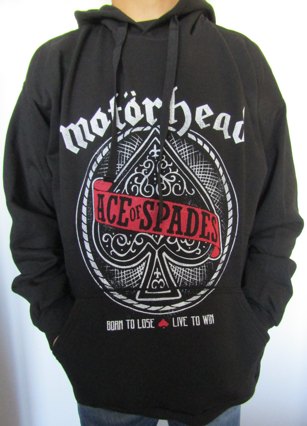 Hanorac MOTORHEAD Ace of Spades Red Logo HN/JV/A