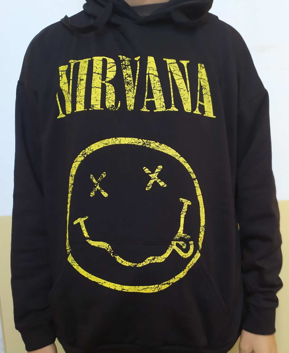 Hanorac NIRVANA Scratched Logo HN/JV/A