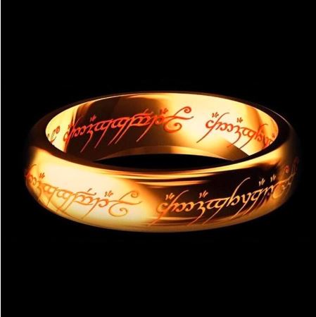 Inel auriu Lord of the Rings Magic Letters