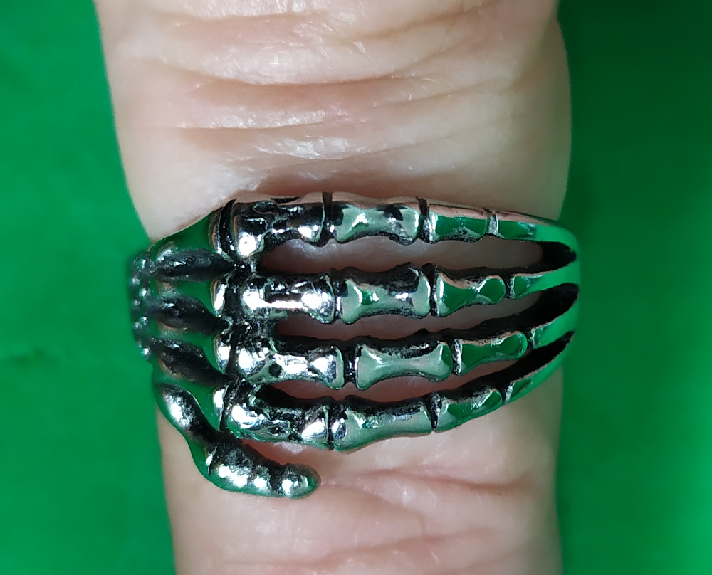 Inel De Inox Biker Ring BRU52 Finger Bones