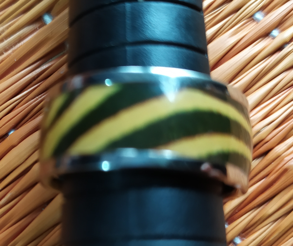 SR320 Inel de inox - Zebra (SSR)