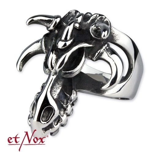 SR1418 Inel de inox - Dragon s Head