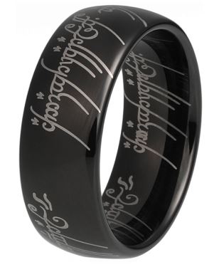 Inel negru Lord of the Rings Magic Letters