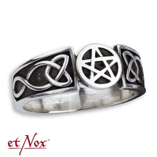 R694 Inel de argint - Celtic Pentagram
