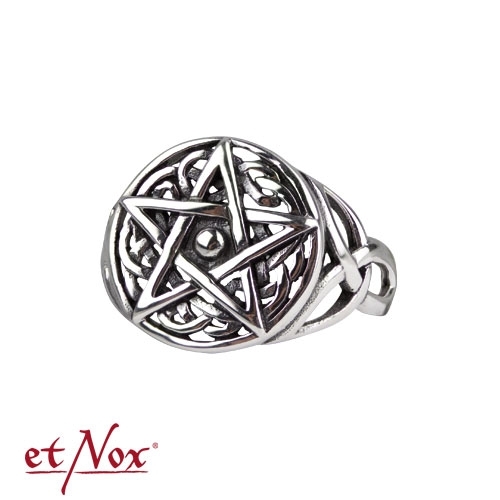 R698 Inel de argint - Celtic Pentagram